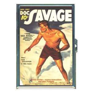 Doc Savage 1937 Pulp Sea Angel ID Holder, Cigarette Case or Wallet 