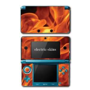 Nintendo 3DS Skins   True Fire Realistic Flames Skin Decal Kit for 3ds 