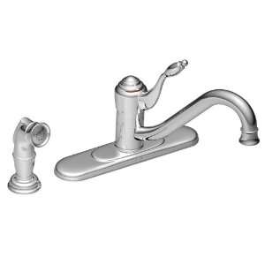  Moen CA67308 Castleby One Handle Low Arc Kitchen Faucet 