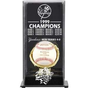   York Yankees 1999 World Series Champs Display Case: Sports & Outdoors