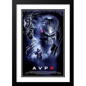 com Aliens Vs. Predator Requiem 20x26 Framed and Double Matted Movie 