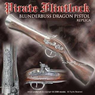 18 Full Size Pirate / Naval Flintlock Blunderbuss Dragon Pistol 