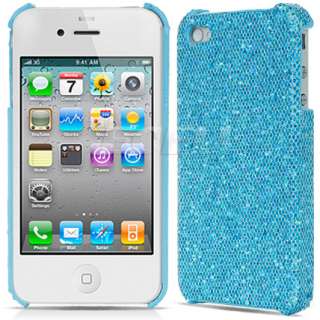 Ecell Designer Range   Glitter Hard Back Case Cover for iPhone 4 
