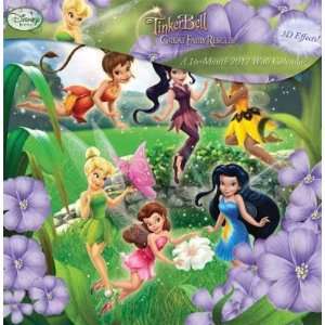  Disney Fairies 2012 3 D Lenticular Wall Calendar: Office 