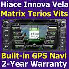   Navi Car DVD Player for Toyota Hiace Vits Vela Innova Matrix Terios