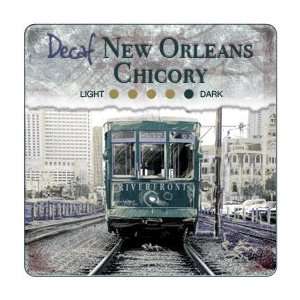 Decaf New Orleans Chicory Blend Coffee Grocery & Gourmet Food