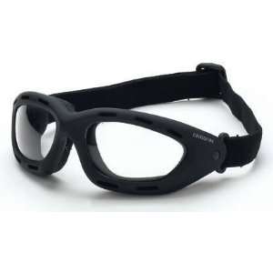 Crossfire 91351AF Element Safety Goggles Clear Anti fog Lens   Soft 