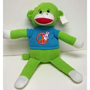  Plush Sock Monkey Boy: Toys & Games