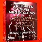 The Secrets Of Power Negotiating Roger Dawson 5 CDs NLP Sales 