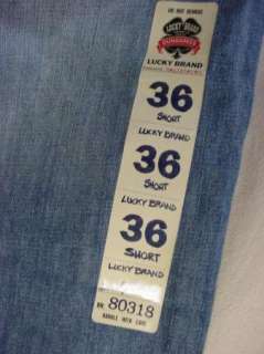  Lucky Brand Miners Cut Mens Jeans Bootleg 181   size 36 (meas.: 38x31