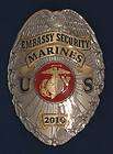 Marine Corps Embassy Security Group Badge  USMC  # US police badge 
