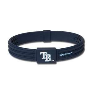 Titanium Tampa Bay Rays MLB Team Bracelet:  Sports 