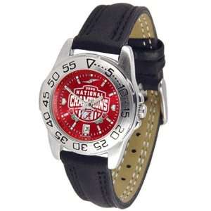   BCS National Champions Ladies Sport Leather AnoChrome Watch  Sports