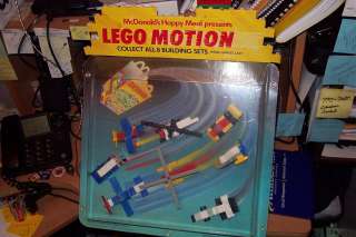 McDonalds Lego Motion Building Sets (8) in the original Display Case 