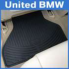 BMW Rear Rubber Floor Mats E46 323 325 328 330 Sedan & Wagon (1999 