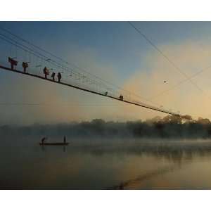  National Geographic, Memorial Cable Bridge, 8 x 10 Poster 