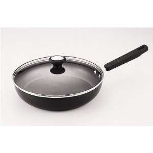 Cooks Kitchen Nonstick Aluminum 11 Covered Skillet / Frying Pan with 