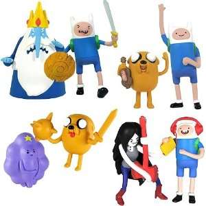  Adventure Time 2 Inch Action Figures Packs Case Toys 