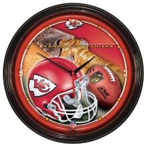  Kansas City Chiefs Neon Clock: Sports & Outdoors