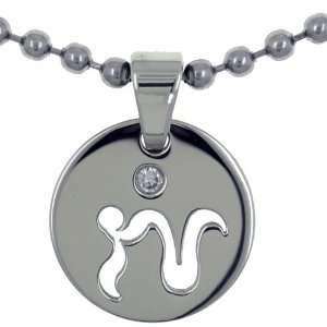 Capricorn Zodiac Stainless Steel Pendant Gifts Fathers Day Gifts