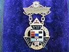 MASONIC ROYAL ARCH CHAPTER PAST HIGH PRIEST PIN IN LEATHERETTE POUCH 