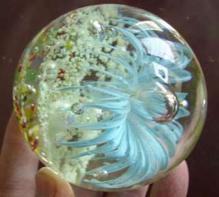 COLOURFUL CRYSTAL SPHERE BALL GLOW IN THE DARK  