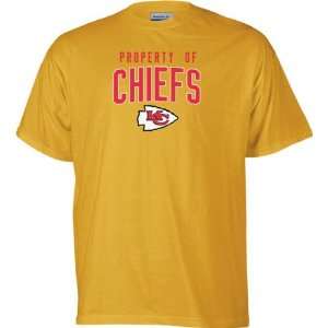  Kansas City Chiefs Team Color Property Of T Shirt: Sports 