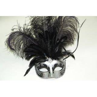    Forum Magic Color Mardi Gras Half Mask With Jester Crown Clothing