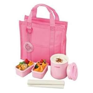  Japanese Lunch Box Set Tiger Lunch thermos PINK LWY G024PB 