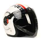 Two Excellent Condition Jet Black Vega Motorcycle Helmets 