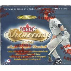  2000 Fleer Showcase Baseball Hobby Box: Sports 