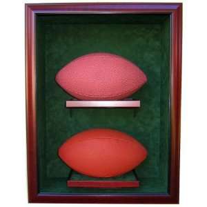 Homeplate Heroes Football Display Case (2 Ball):  Sports 