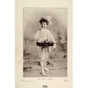   Little Lord Fauntleroy Suit   Original Halftone Print