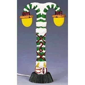   Spice Christmas Village Candy Cane Street Lamp #44167: Home & Kitchen