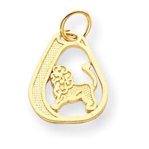  14K Gold Leo Charm [Jewelry]