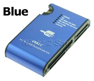 All in1 SD CF XD MD MMC Memory USB Card Reader External  