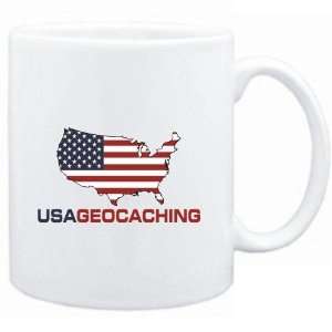  Mug White  USA Geocaching / MAP  Sports: Sports 