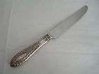 Manchester Gadroonette Sterling Dinner Knife 8 7/8 With French Blade