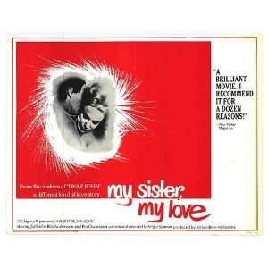 My Sister My Love Original Movie Poster, 28 x 22 (1967)  
