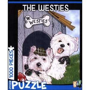  The Westies 1000 Piece Puzzle: Toys & Games