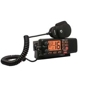  VHF Marine Radio 25 Watt w/large LCD BLK: Electronics