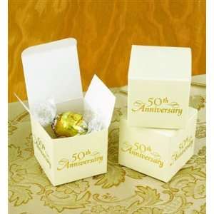  50th Anniversary Favor Boxes 