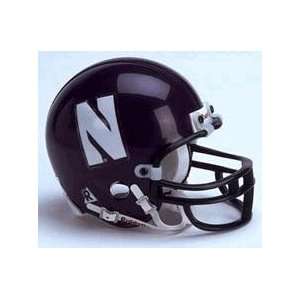  Northwestern Football Helmet   Mini Replica Sports 