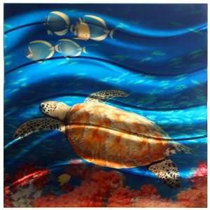 Next Innovations WA2SEATURTLE 22 Inch by 22 Inch Sea Turtle Art2 Wall 