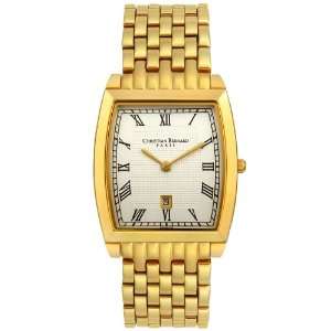   Slimlight Collection Gold Plated Watch: Christian Bernard: Watches