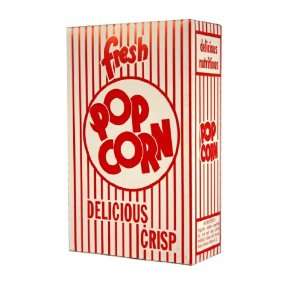  Classic Medium Popcorn Box, 0.95 Ounce (100 Per Case 