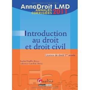  Introduction au droit et droit civil (French Edition 