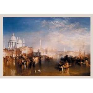 Venice, 1840 12X18 Art Paper with Black Frame