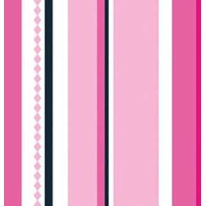    Caden Lane Luxe Collection Single Sheet   Pink Pinstripe Baby
