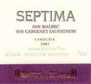Septima Malbec/Cabernet Blend 2001 